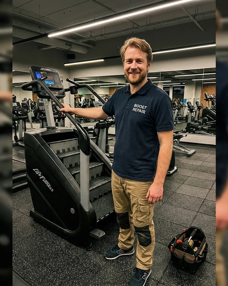 Gym equipment repair by Boost technician - photo 12